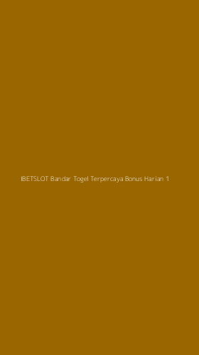 Tampilan Antarmuka Aplikasi Ibetslot Bandar Togel Terpercaya Bonus Harian - 1