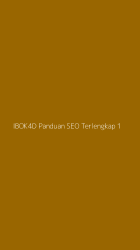 Tampilan Antarmuka Aplikasi Ibok4d Panduan Seo Terlengkap - 1