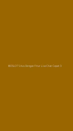 Tampilan Antarmuka Aplikasi Iboslot Situs Dengan Fitur Live Chat Cepat - 3