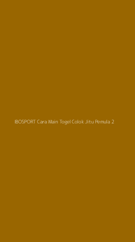 Tampilan Antarmuka Aplikasi Ibosport Cara Main Togel Colok Jitu Pemula - 2