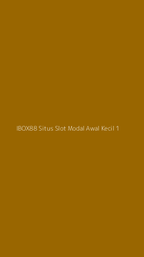 Tampilan Antarmuka Aplikasi Ibox88 Situs Slot Modal Awal Kecil - 1