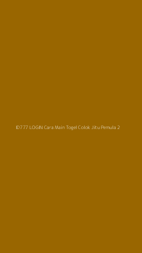 Tampilan Antarmuka Aplikasi Id777 Login Cara Main Togel Colok Jitu Pemula - 2