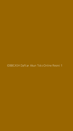 Tampilan Antarmuka Aplikasi Id88cash Daftar Akun Toto Online Resmi - 1