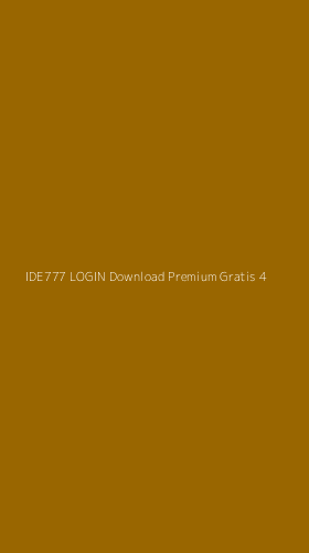 Tampilan Antarmuka Aplikasi Ide777 Login Download Premium Gratis - 4