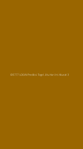 Tampilan Antarmuka Aplikasi Ide777 Login Prediksi Togel Jitu Hari Ini Akurat - 3