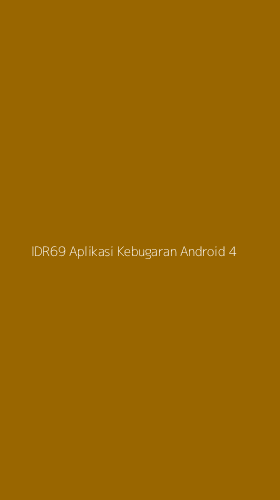 Tampilan Antarmuka Aplikasi Idr69 Aplikasi Kebugaran Android - 4