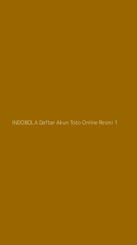 Tampilan Antarmuka Aplikasi Indobola Daftar Akun Toto Online Resmi - 1
