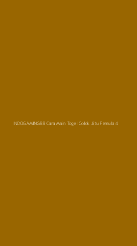 Tampilan Antarmuka Aplikasi Indogaming88 Cara Main Togel Colok Jitu Pemula - 4