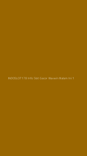 Tampilan Antarmuka Aplikasi Indoslot178 Info Slot Gacor Maxwin Malam Ini - 1