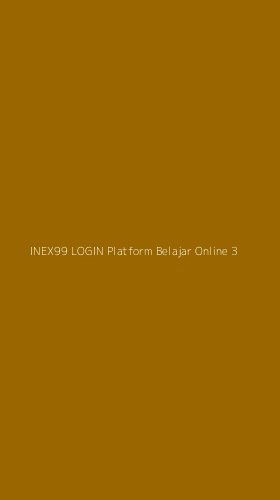Tampilan Antarmuka Aplikasi Inex99 Login Platform Belajar Online - 3
