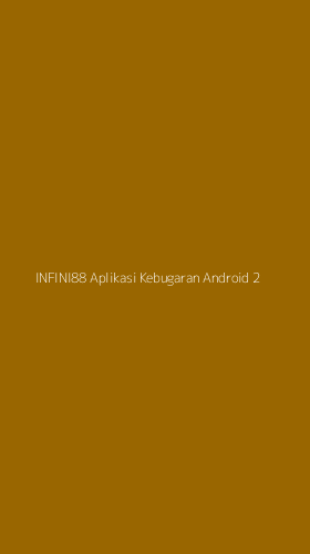 Tampilan Antarmuka Aplikasi Infini88 Aplikasi Kebugaran Android - 2