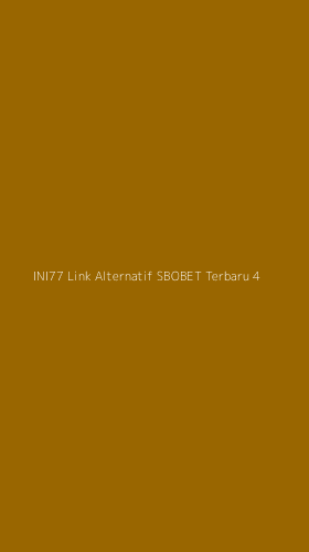 Tampilan Antarmuka Aplikasi Ini77 Link Alternatif Sbobet Terbaru - 4