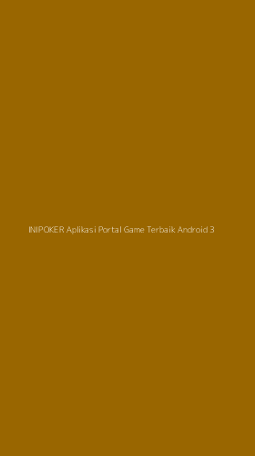 Tampilan Antarmuka Aplikasi Inipoker Aplikasi Portal Game Terbaik Android - 3