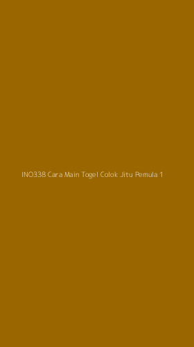 Tampilan Antarmuka Aplikasi Ino338 Cara Main Togel Colok Jitu Pemula - 1