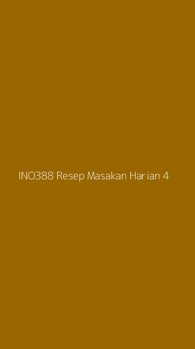 Tampilan Antarmuka Aplikasi Ino388 Resep Masakan Harian - 4