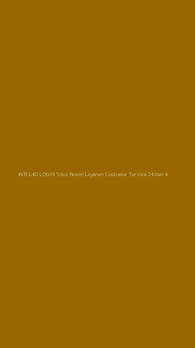 Tampilan Antarmuka Aplikasi Intel4d Login Situs Resmi Layanan Customer Service 24jam - 4