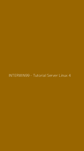 Tampilan Antarmuka Aplikasi INTERWIN99 - Tutorial Server Linux - 4