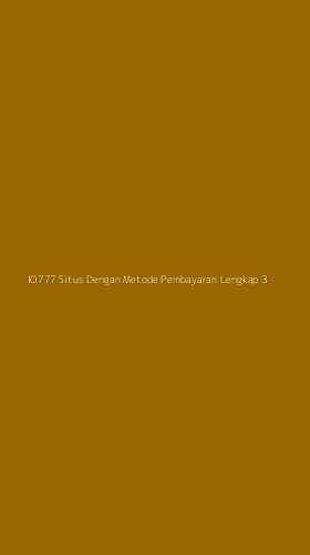 Tampilan Antarmuka Aplikasi Io777 Situs Dengan Metode Pembayaran Lengkap - 3