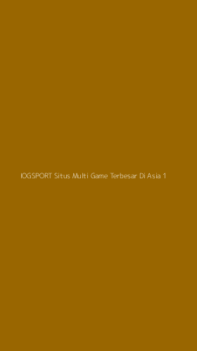 Tampilan Antarmuka Aplikasi Iogsport Situs Multi Game Terbesar Di Asia - 1