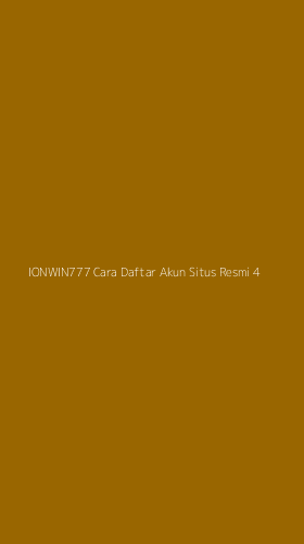 Tampilan Antarmuka Aplikasi Ionwin777 Cara Daftar Akun Situs Resmi - 4