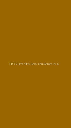 Tampilan Antarmuka Aplikasi Isb338 Prediksi Bola Jitu Malam Ini - 4