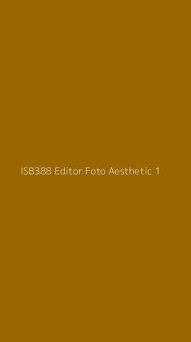 Tampilan Antarmuka Aplikasi Isb388 Editor Foto Aesthetic - 1
