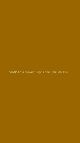 Tampilan Antarmuka Aplikasi Istana123 Cara Main Togel Colok Jitu Pemula - 4