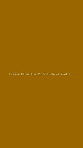Tampilan Antarmuka Aplikasi Ib88slot Daftar Akun Pro Slot Internasional - 3