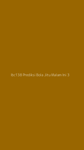 Tampilan Antarmuka Aplikasi Ibc138 Prediksi Bola Jitu Malam Ini - 3