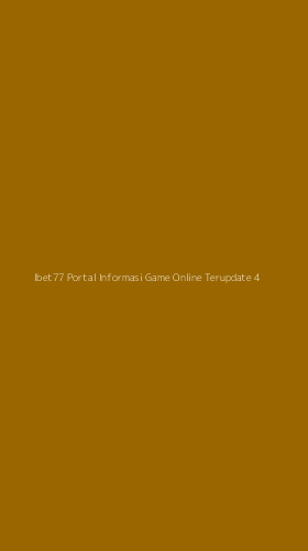 Tampilan Antarmuka Aplikasi Ibet77 Portal Informasi Game Online Terupdate - 4