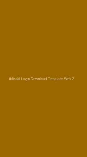 Tampilan Antarmuka Aplikasi Iblis4d Login Download Template Web - 2