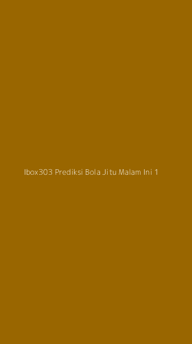 Tampilan Antarmuka Aplikasi Ibox303 Prediksi Bola Jitu Malam Ini - 1