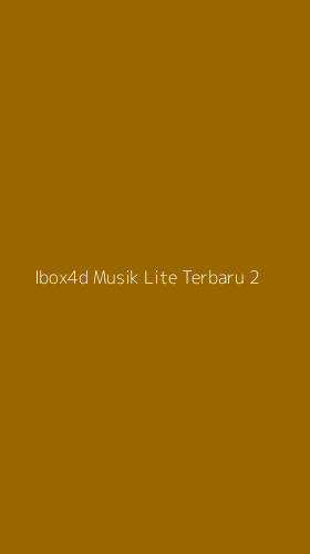 Tampilan Antarmuka Aplikasi Ibox4d Musik Lite Terbaru - 2