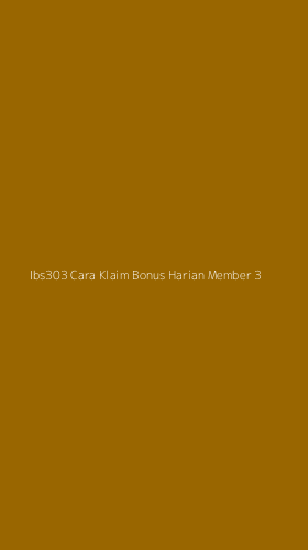 Tampilan Antarmuka Aplikasi Ibs303 Cara Klaim Bonus Harian Member - 3