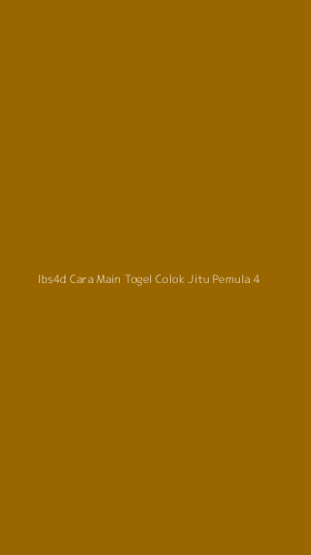 Tampilan Antarmuka Aplikasi Ibs4d Cara Main Togel Colok Jitu Pemula - 4