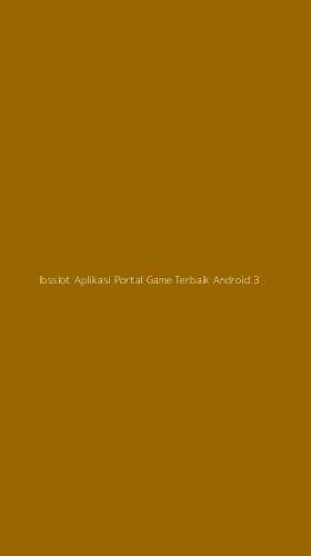 Tampilan Antarmuka Aplikasi Ibsslot Aplikasi Portal Game Terbaik Android - 3