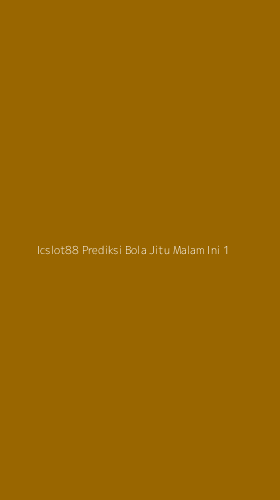 Tampilan Antarmuka Aplikasi Icslot88 Prediksi Bola Jitu Malam Ini - 1