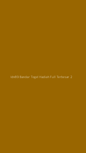 Tampilan Antarmuka Aplikasi Idn89 Bandar Togel Hadiah Full Terbesar - 2