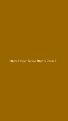 Tampilan Antarmuka Aplikasi Idnaga Belajar Bahasa Inggris Cepat - 3