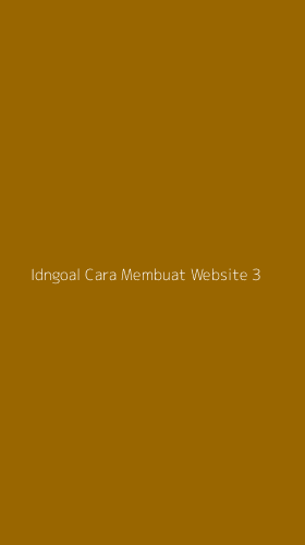 Tampilan Antarmuka Aplikasi Idngoal Cara Membuat Website - 3