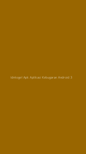 Tampilan Antarmuka Aplikasi Idntogel Apk Aplikasi Kebugaran Android - 3