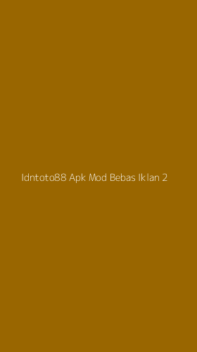 Tampilan Antarmuka Aplikasi Idntoto88 Apk Mod Bebas Iklan - 2