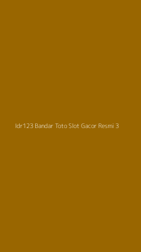 Tampilan Antarmuka Aplikasi Idr123 Bandar Toto Slot Gacor Resmi - 3