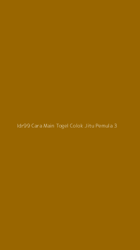Tampilan Antarmuka Aplikasi Idr99 Cara Main Togel Colok Jitu Pemula - 3