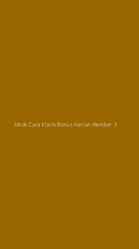 Tampilan Antarmuka Aplikasi Idrok Cara Klaim Bonus Harian Member - 3