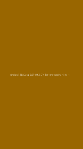 Tampilan Antarmuka Aplikasi Idrslot138 Data Sgp Hk Sdy Terlengkap Hari Ini - 1