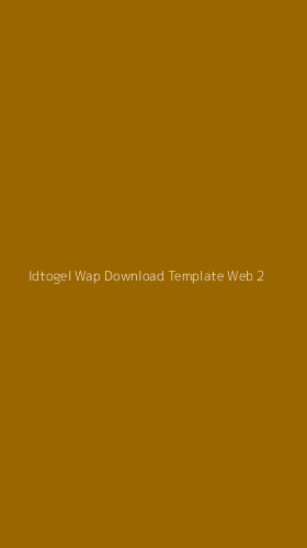 Tampilan Antarmuka Aplikasi Idtogel Wap Download Template Web - 2