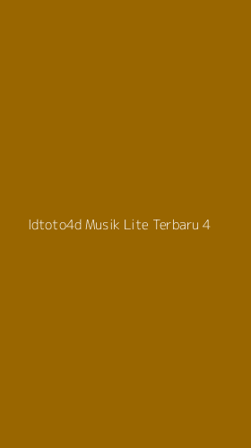 Tampilan Antarmuka Aplikasi Idtoto4d Musik Lite Terbaru - 4