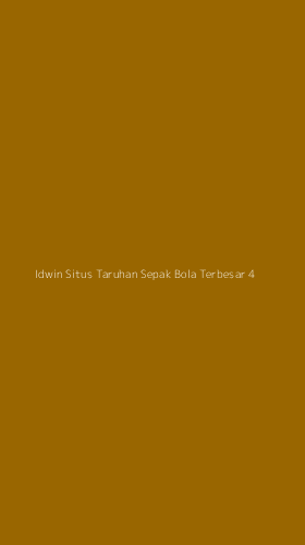 Tampilan Antarmuka Aplikasi Idwin Situs Taruhan Sepak Bola Terbesar - 4