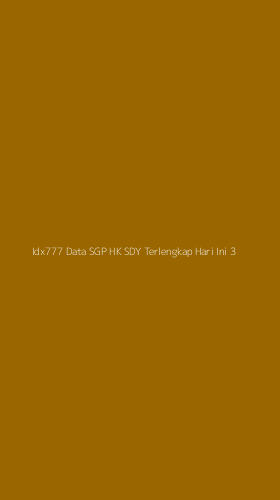 Tampilan Antarmuka Aplikasi Idx777 Data Sgp Hk Sdy Terlengkap Hari Ini - 3